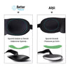 Masca de dormit Better Posture 3D cu saculet si dopuri de urechi - Poza 5