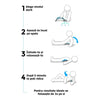 Pachet 2 dispozitive pentru zona lombara 3in1 Better Posture Pro, pentru intinderea, masajul si relaxarea spatelui #20 - Poza 4