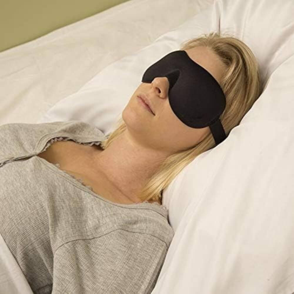 Pachet 2 masti de dormit Better Posture 3D cu saculet si dopuri de urechi #23 - Poza 6