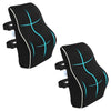 Pachet 2 perne lombare pentru birou sau automobil din spuma cu memorie Better Posture Pro #11 - Poza 1