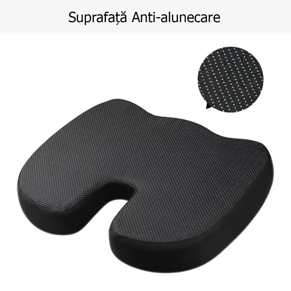 Perna ortopedica pentru sezut din spuma cu memorie Better Posture Lite/Pro - Poza 6